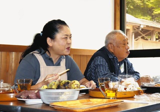 ＜ご相伴！三重ごはん＞（101）足湯復活で地域元気に　元丈の館（多気）の上田宏美さん