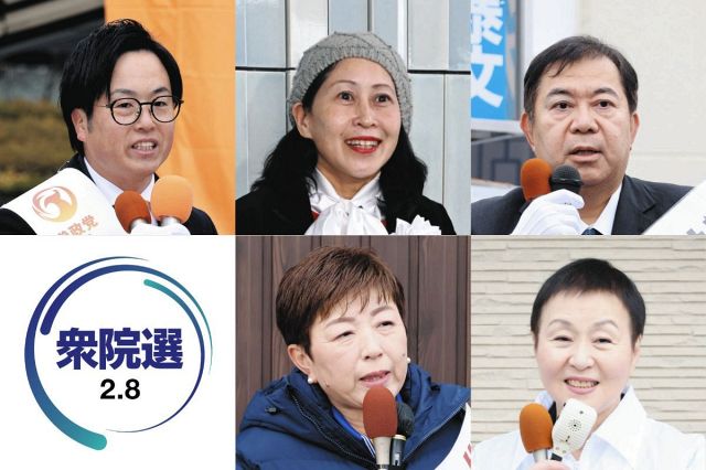 【衆議院選挙2026岐阜2区】候補者5人はどんな人？何を訴えている？＜大垣・海津市ほか＞