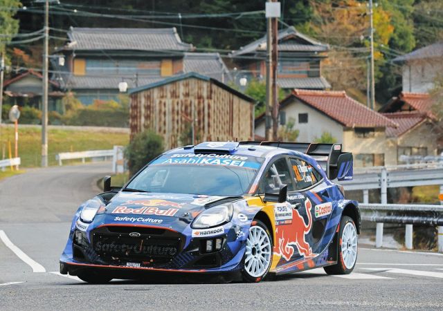 【写真特集】大会初、愛知県豊田市街地の公道を疾走　ラリージャパン3日目　