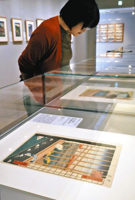 映えテクのヒントは浮世絵にあり　岐阜県恵那市で広重最晩年の傑作紹介