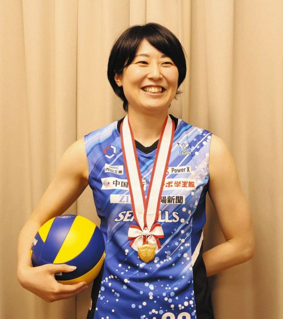プロバレーやり切った15年　神戸町出身・川島亜依美さんが現役生活に幕