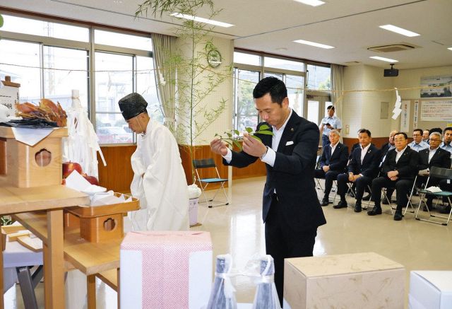 東濃5市、消防指令センターを26年運用開始　瑞浪で安全祈願祭