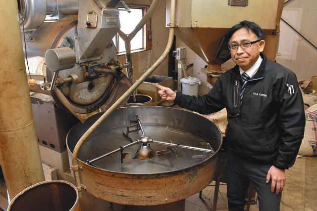 コーヒー年300万杯提供　富士珈琲は仕入れから焙煎まで妥協なし