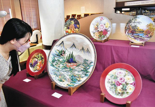 近鉄奈良シリーズの絵皿赤目の瀧 三重県で人気の自然・景勝