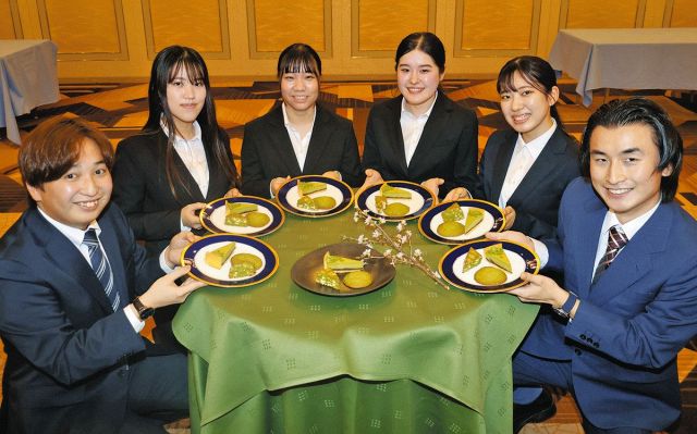 美濃いび抹茶を洋菓子でPR　東海学院大生がJAの依頼で商品化