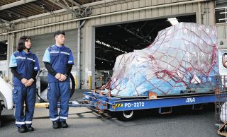航空貨物の梱包材→ごみ袋に再利用　中部空港と全日空のタッグで目指すCO2の3割削減