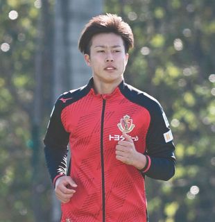 【J1名古屋】MF吉田温がU―19代表入り「トップチームでトレーニングしたことをしっかり活かせるよう頑張ってきます」