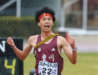 大迫傑、中国のメーカー「リーニン」所属で初レース 「どこのメーカー