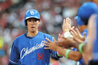 中日】石垣雅海、今季1号3ラン！通算2本目、リードを5点に