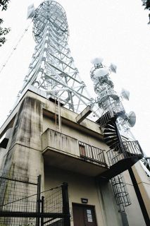 気象レーダーで電力需要を予測　中電パワーグリッド、土岐・三国山の鉄塔
