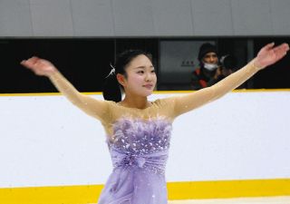 日本女子ただひとりの4回転トーループ成功！島田麻央が逆転でV