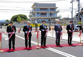 都市計画道路川原町線が開通　羽咋