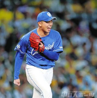 阪神―中日　松山