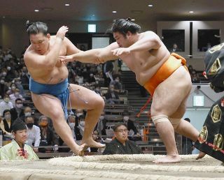 幕尻の快進撃　志摩ノ海トップを守る10勝目も無心「自分の相撲を取り切れている。それだけ」