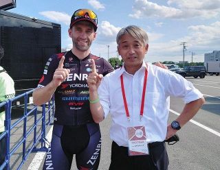 ネイサン・アールが総合優勝　支え続けた片山右京さんに感謝「この勝利は本当に特別」【自転車TOJ東京】