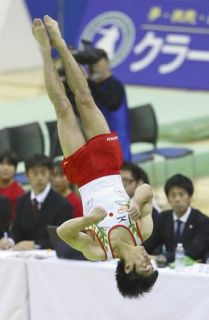 [体操]故障明けの白井健三が大技成功で復活「シライ3をやりにきた」