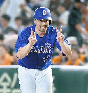 中日】細川成也、来季背番号「55」に 人生を変えた現役ドラフトから1年