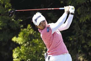 【米女子ゴルフ】畑岡奈紗、6位に上昇 首位に5差「最終日は5アンダーは最低でも出さないと」