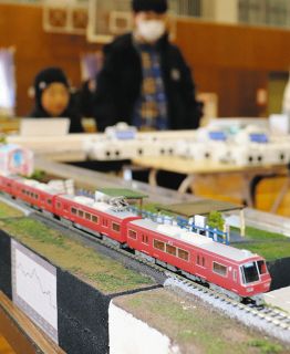 西蒲線走る風景いつまでも　西尾でジオラマなど展示