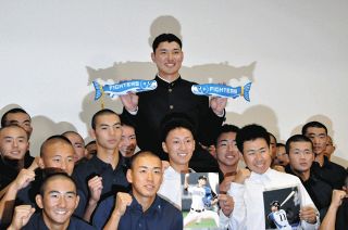 日本ハム1位・菰田陽生、「行きたい気持ちがあった」意中の球団からの指名に目を輝かせる「1番自分に合っていると思います」