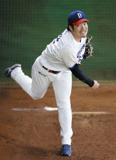 中日・森博人、上半身と下半身の連動を意識しながらブルペンで66球「疲れた状態でどれだけ合わせられるか」