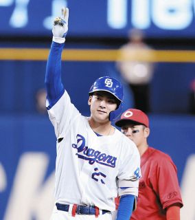 中日】細川成也が7月『月間MVP』…ライデルからの劇弾2発含む6本の