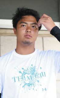 中日育成・土生翔太、球速アップで支配下復帰目指す！「戻るには155キロくらい投げないとダメ」同学年・松山と自主トレで刺激