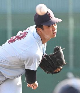 中日1位は近大・宮原廉投手、“外れ1位”もロッテと競合も荒木球団本部長補佐がくじ引き当てる【ドラフト速報】
