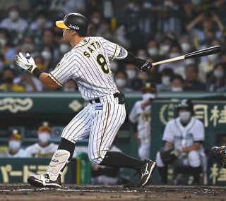 【阪神】佐藤輝明が「52打席」連続無安打でプロ野球記録に王手
