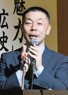 「大の里 輪島さん超える」 北陸中日懇話会　本社・高橋編集局次長