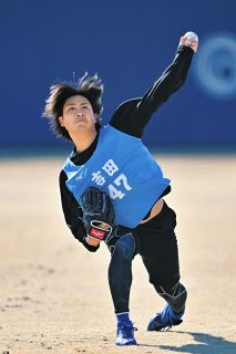 中日ドラフト2位・吉田聖弥、野手からも吸収し投球の幅広げる　春季キャンプ1軍内定に安堵「まずは強い体づくり」