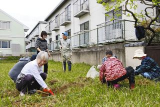 松が丘（加賀）再生 菜園作りで　８区住民が「アグリ∞」結成