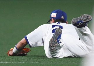中日―巨人　荒木