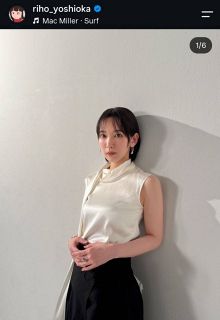 【実際の投稿】吉岡里帆、「二の腕たまんねえ」と好評のノースリーブ姿