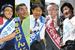 衆院選愛知５区、候補者５人が取り組む選挙のカタチ　終盤迎えた各陣営を追う