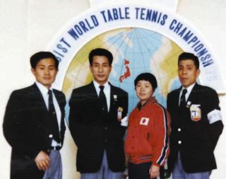 米中「ピンポン外交」から55年、立役者・荘則棟選手らのサインラケット発見　名古屋市開催の世界卓球選手権大会が舞台