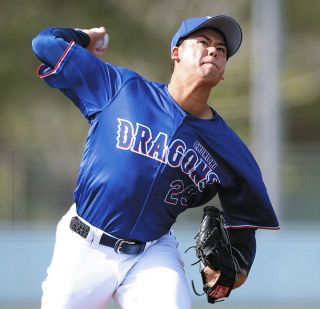 中日・松木平優太、フェニックスL初登板で3イニング無失点も制球面を反省 「コントロールで勝負する投手」高山コーチの助言生かす