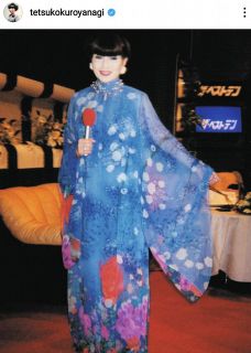 【写真】黒柳徹子、懐かしい「ベストテン」の衣装