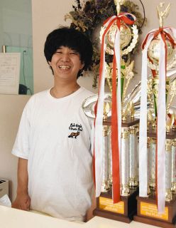 刺激受け、磨くトリミング技術　多治見・増田さんが国内最大級の大会で優勝