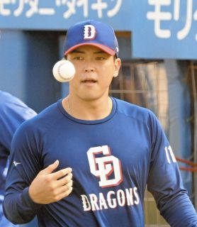 松坂大輔の背番号「18」を引き継いだ中日・梅津、寂しさと決意 「僕が