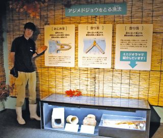 アジメドジョウの特別展　アクア・トトぎふ、県とのつながり紹介