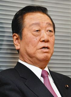 小沢一郎議員、東京都『緊急事態宣言』検討なしに「無策の繰り返し。政府は仕事をすべき」と岸田首相を批判