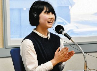 FMピピのパーソナリティーは中学生　「ラジオで元気を与えたい」月1回生放送