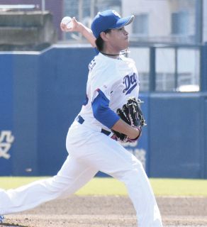 【中日2軍】三浦瑞樹、5イニング無四球無失点の好投 4回までは1安打、41球でテンポよく投げ抜く