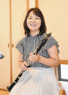 肺がんと闘い続けクラリネット演奏　8月8日、愛知県尾張旭市の末﨑さんが名古屋で演奏会