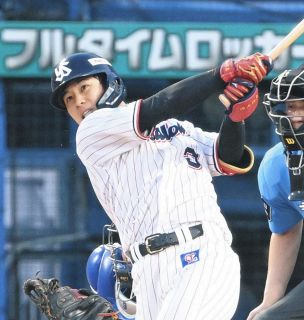 村上宗隆、日本シリーズは『三冠王手袋』で出場か ミズノが作成、本人