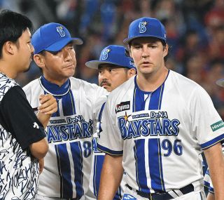 DeNA・三浦監督、5失点で10敗目のバウアーは「良くなっているんですけど」リーグ最多の被弾を嘆く