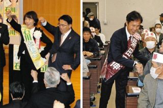 保守分裂と思いきや与野党タッグ、大物政治家も登場し…　知立市長選挙、分かりにくい構図に市民困惑