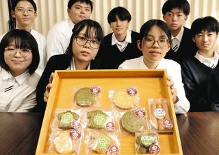 遷宮行事をクッキーで盛り上げ　宇治山田高生が開発、10月16日に伊勢市役所で販売