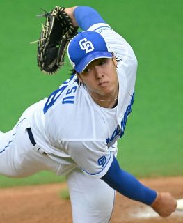 中日ドラゴンズ⬜︎梅津晃大サイン入り実試合球2019.8.22 竜待望のエース候補・梅津晃大が7回無失点と圧巻のピッチング